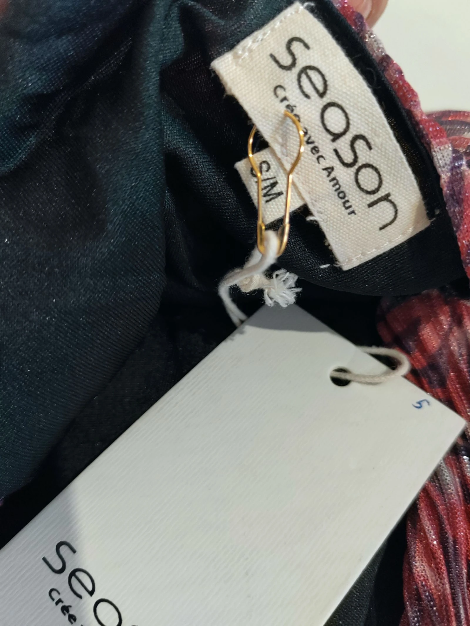 Vestido fluido em voile – photo 7